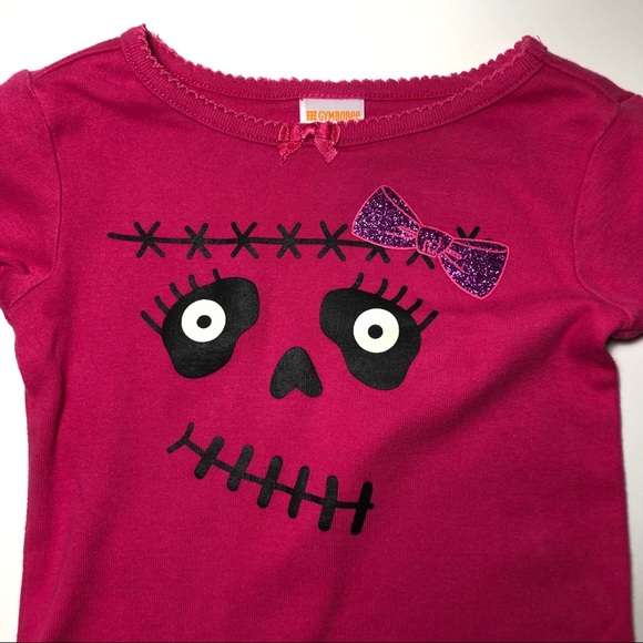 Gymboree Pink Monster Halloween Pajamas 18-24 mo - Picture 2 of 5
